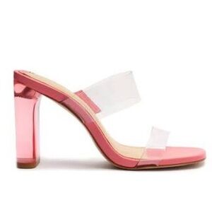 SCHUTZ Ariella Acrylic High Heel Sandal